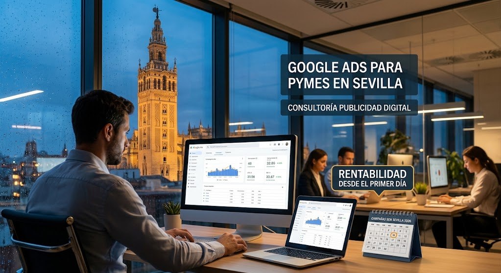 Google Ads para Pymes en Sevilla: Cómo conseguir clientes desde el primer día sin malgastar presupuesto